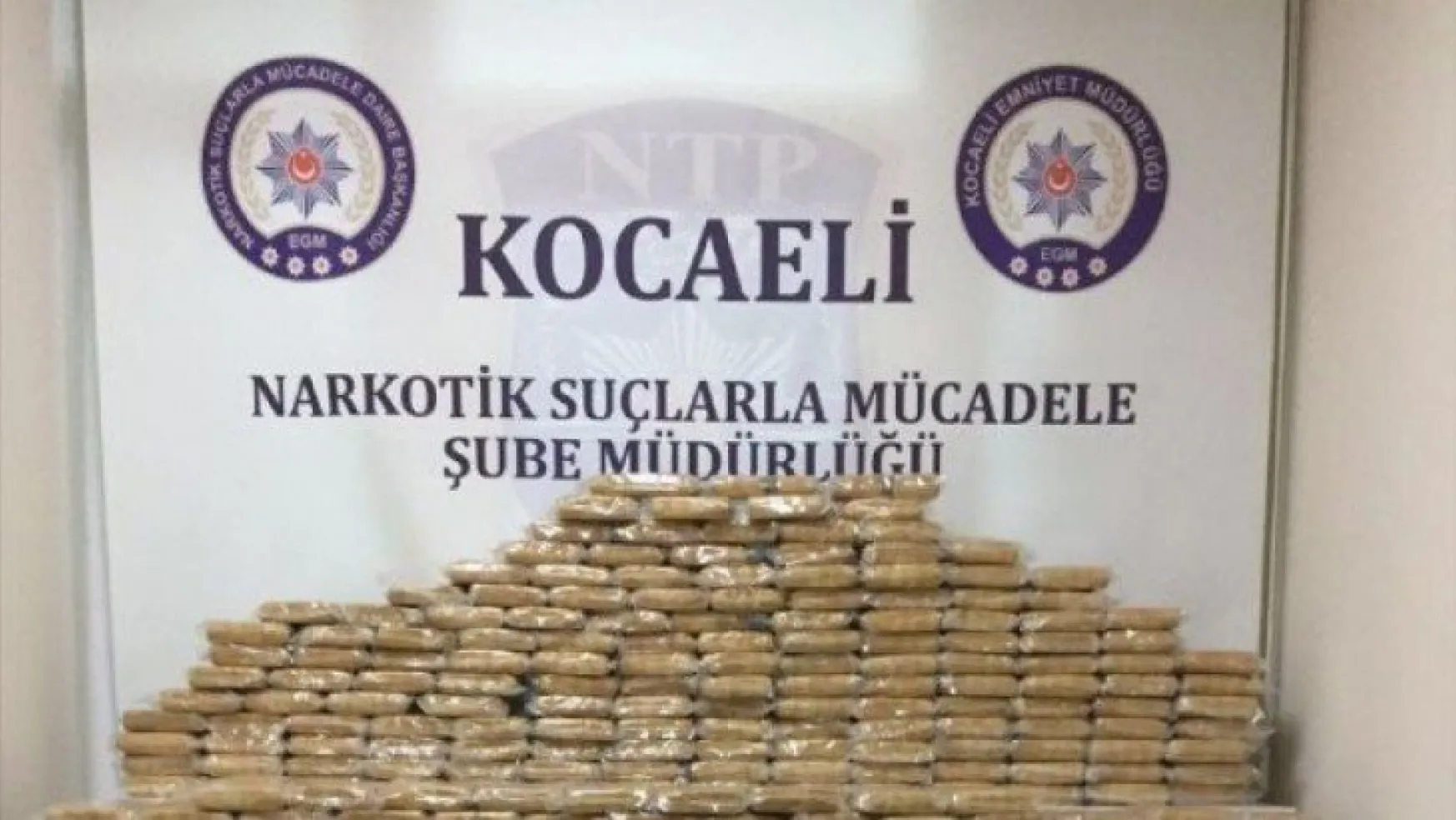 Kocaeli'nin haftalık uyuşturucu bilançosu açıklandı!
