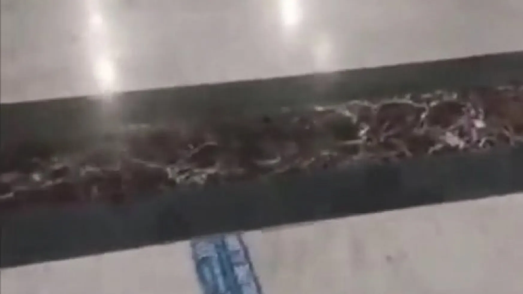 KOÜ Hastanesi koridorlarında mide bulandıran görüntüler