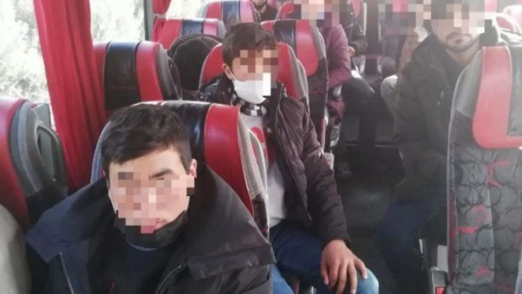 Kocaeli'de 19 düzensiz göçmen yakalandı