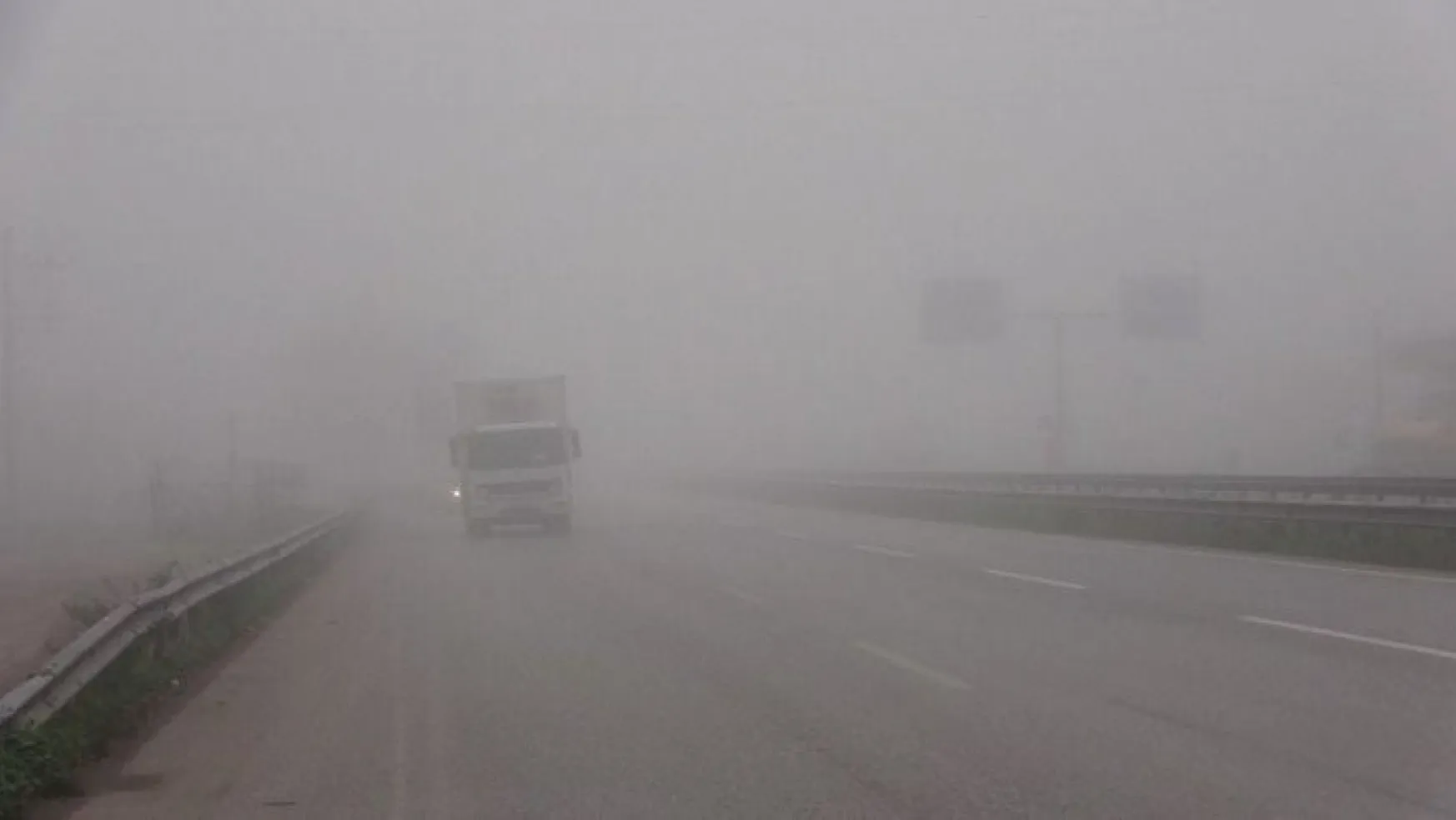 Kocaeli'de yoğun sis 