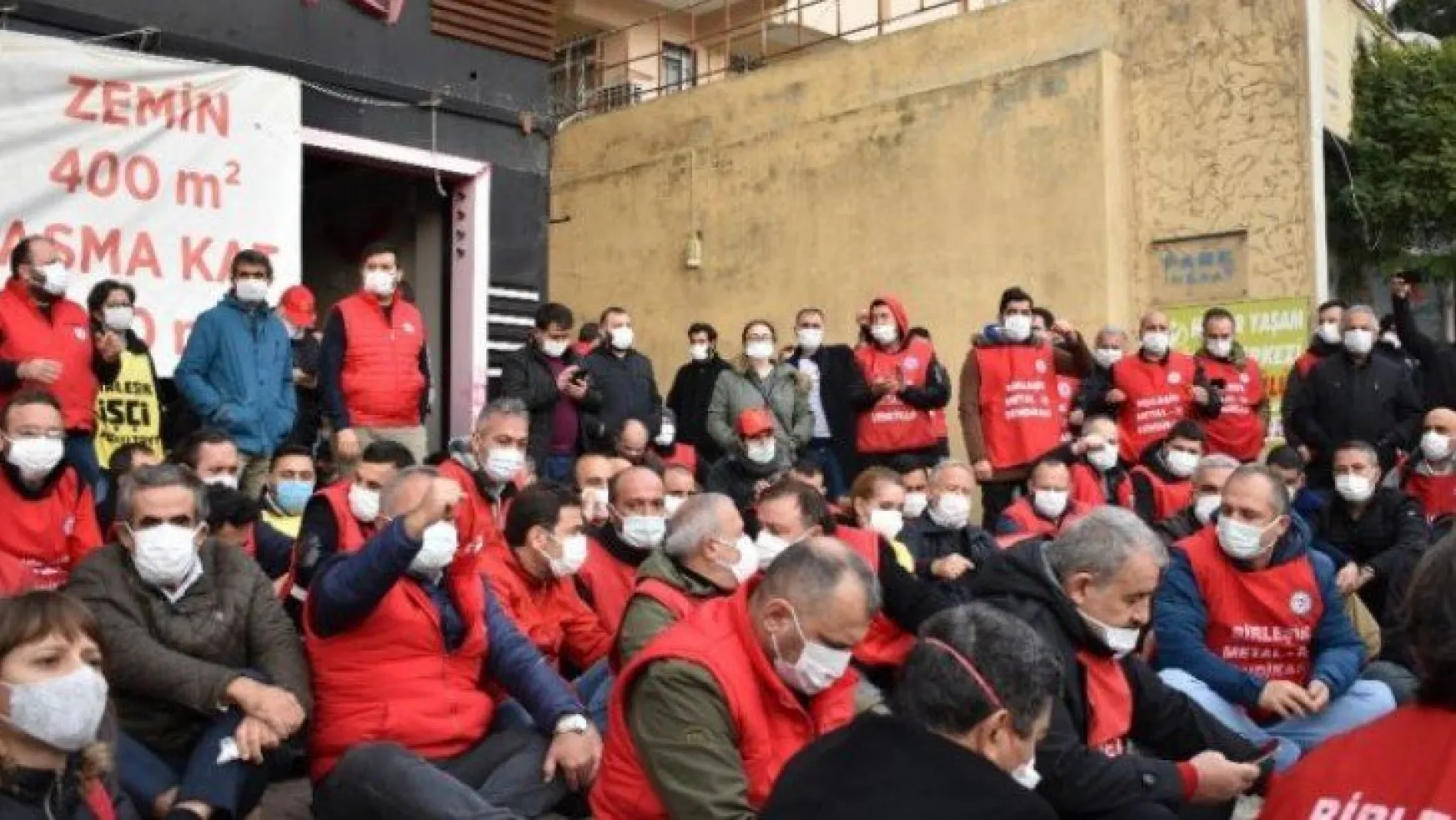 Kocaeli'den Ankara'ya yürümek isteyen işçilere 95 gözaltı!
