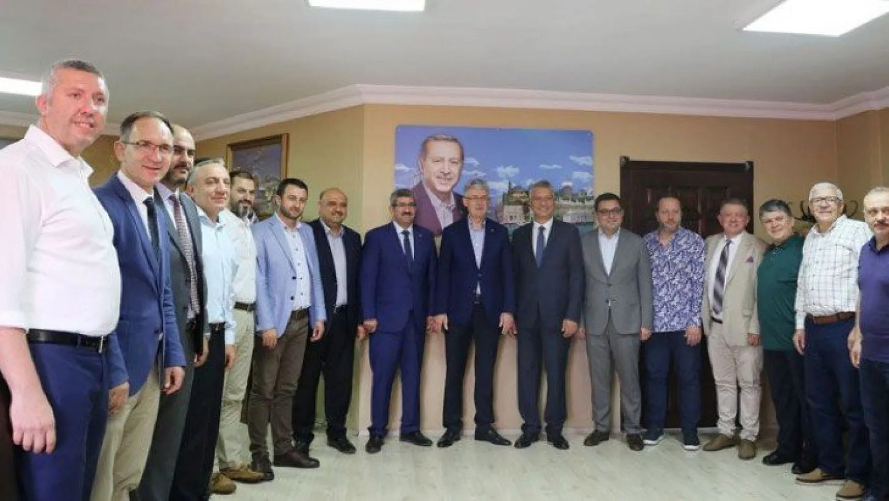 KOTO'dan, AK Parti İl Başkanı Ellibeş'e  'Hayırlı olsun' ziyareti