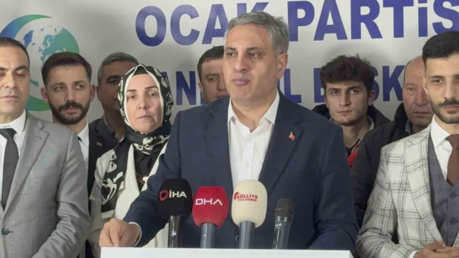 Ocak Partisi Genel Başkanı Canpolat,kararını Kocaeli'de açıkladı