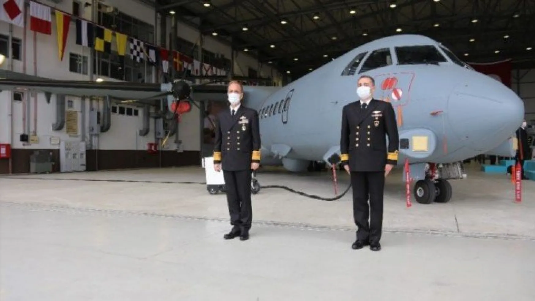P-72 Deniz Karakol Uçağı törenle hizmete başladı