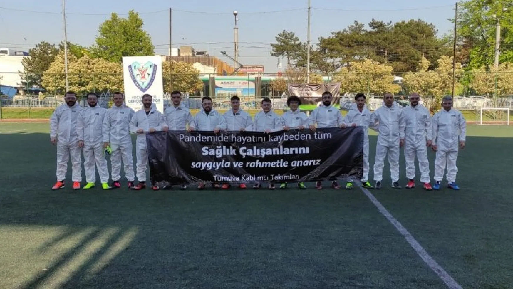 Sağlıkçılar Futbol Turnuvası başladı