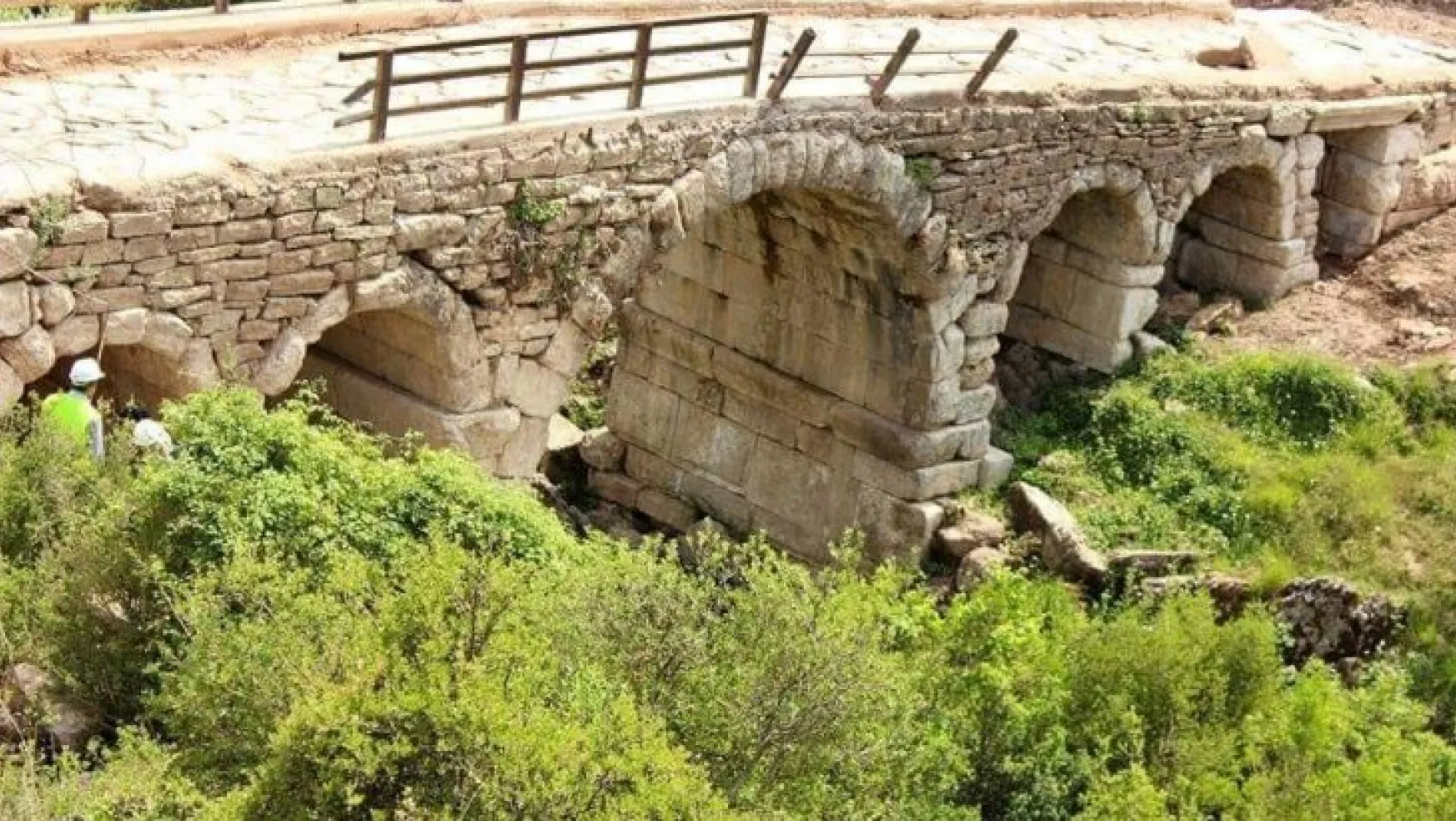 Tarihi Roma Köprüsü, 'ytong' köprü oldu