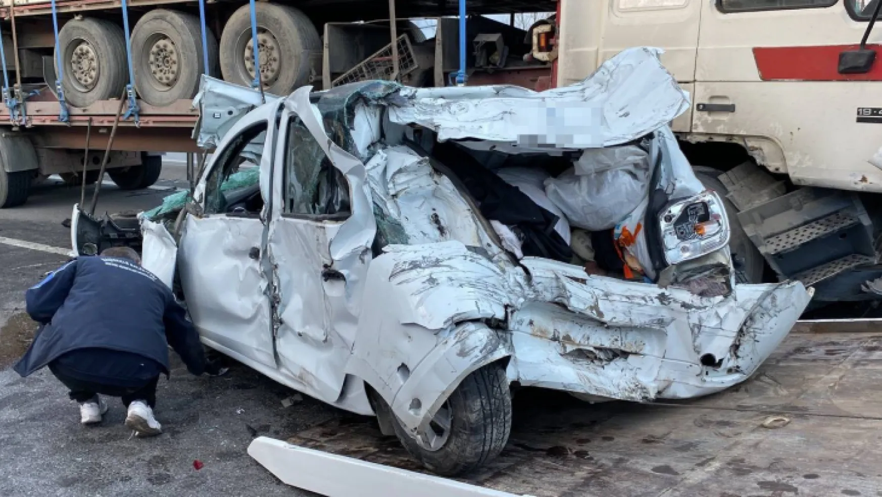 TEM'de zincirleme kaza: Ortalık savaş alanına döndü