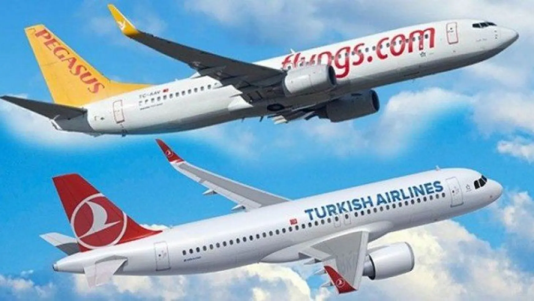 Türk Hava Yolları ve Pegasus'tan çok önemli uyarı!