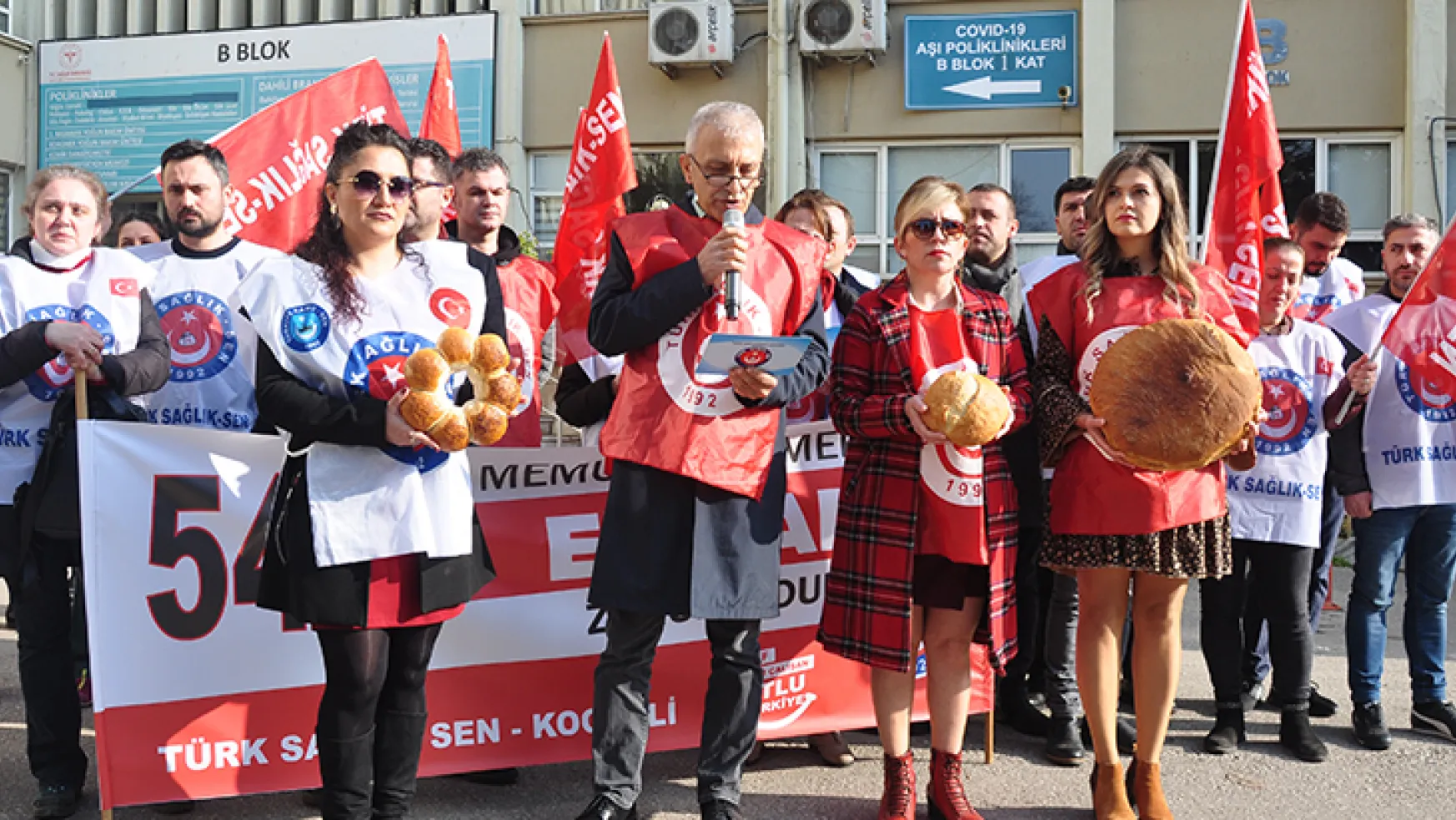 Türk Sağlık-Sen: Ekmeğimizi küçültmeyin! 