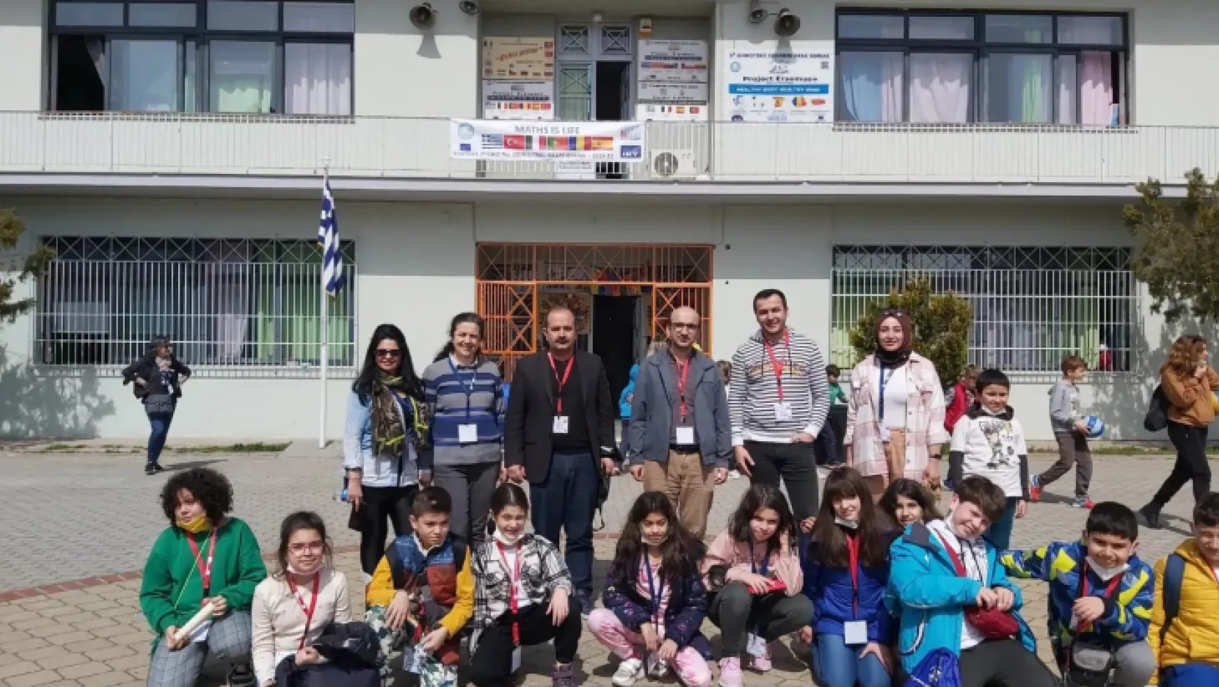 Türkan Dereli İlkokulu Yunanistan'da