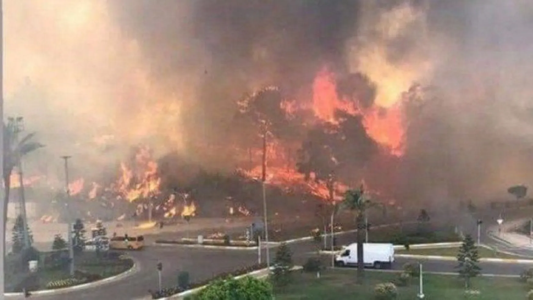 Yangında 1 kişi hayatını kaybetti! Oymapınar'da 10 kişi mahsur kaldı