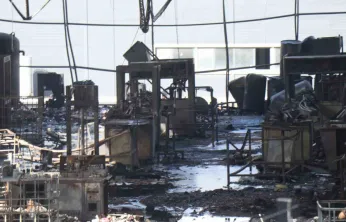 6 kişinin hayatını kaybettiği tesisin içi görüntülendi