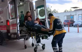 600 kiloluk demir silindirin altında kaldı