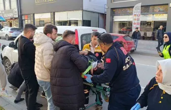 Hafif ticari araç cipe çarptı: 1 yaralı