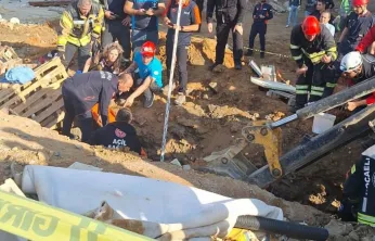 İşçi İnşaat alanında toprak altında kaldı