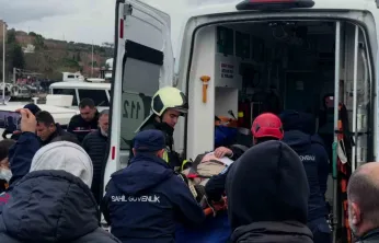 Denizde çırpınan vatandaş kurtarıldı