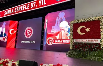 Erdoğan'dan Bahçeli'ye 57 gülün yer aldığı tebrik çiçeği