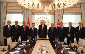 Erdoğan ile Vahdettin Köşkü'nde çok özel toplantı