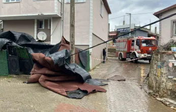 Fırtına sonrası hasar büyük oldu