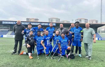 Ampute Futbol Takımı, sezona galibiyetle başladı