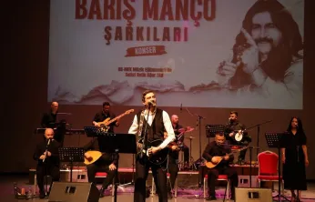 Gebze'de Barış Manço eserleriyle anıldı