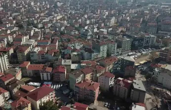 Gebzelilerin diken üstünde olduğu riskli bölge havadan görüntülendi