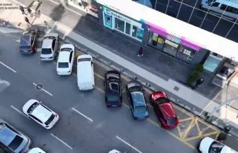 Havadan ceza yağdı: 104 araca 103 bin lira ceza kesildi