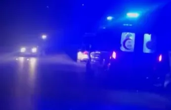 İlimtepe yolunda korkutan kaza