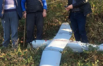 İzmit'e İHA düştü