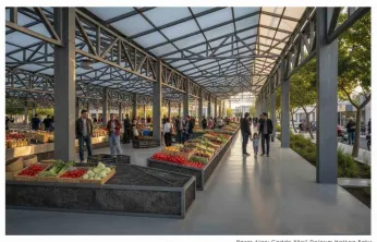 Yenidoğan'a kapalı pazar alanı yapılacak