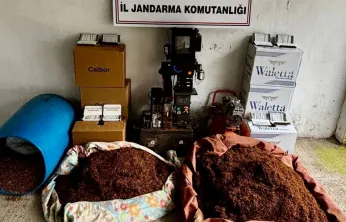 Kaçak tütün operasyonunda 1 milyon 550 bin liralık ürün ele geçirildi
