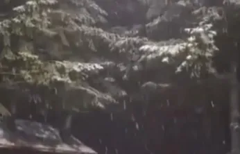 Kartepe'ye mevsimin ilk karı düştü