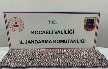 Kocaeli'de 3 kilo bonzai ve 5 bin hap ele geçirildi