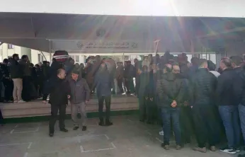 Kocaeli'de forkliftin altında kalan işçi son yolculuğuna uğurlandı