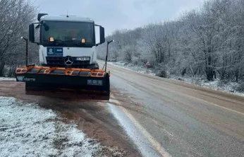 Kocaeli'de yoğun kar yağışı: Ekipler teyakkuzda