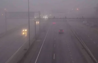 Kocaeli'de görüş mesafesi 75 metreye düştü