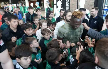 Kocaelispor'un yıldızı Dan Agyei'ye sevgi seli