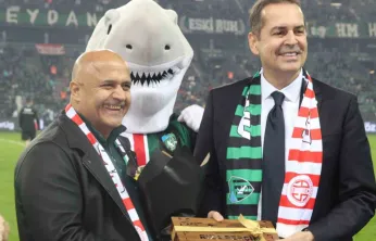 Kocaelispor ve Antalyaspor başkanlarından dostluk mesajı