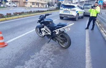 Kontrolden kaçan sürücü polisi yaraladı