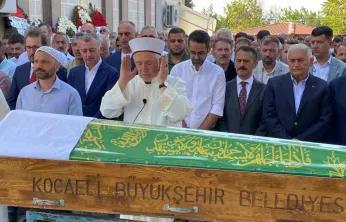 Maksut Serim'in babası son yolculuğuna uğurlandı