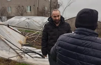 MHP fırtınadan zarar gören mahallelerde