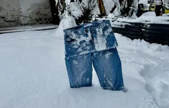 O ilde termometreler eksi 24'ü gösterdi