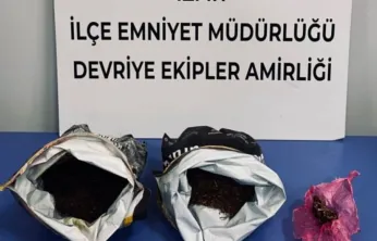 Polisin şüphe üzerine durdurduğu şahısların üzerinden uyuşturucu çıktı