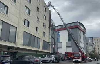 Restoranda yangın alarmı!