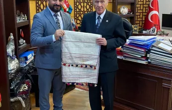 Roman toplumu projelerini Devlet Bahçeli'yle anlattılar