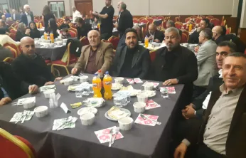 Sevgililer gününde toplandılar