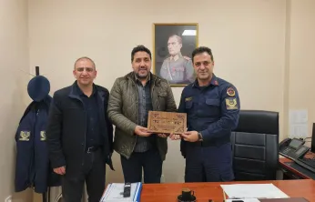 Sevindikli Karakolu Komutanına ziyaret