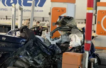 Kuzey Marmara gişelerinde feci kaza: 2 ölü, 1 ağır yaralı