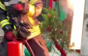 Trafoda çıkan parlama paniğe yol açtı