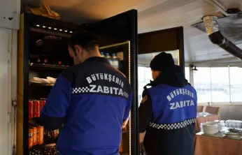 Zabıtadan balıkçı teknelerine yılbaşı denetimi